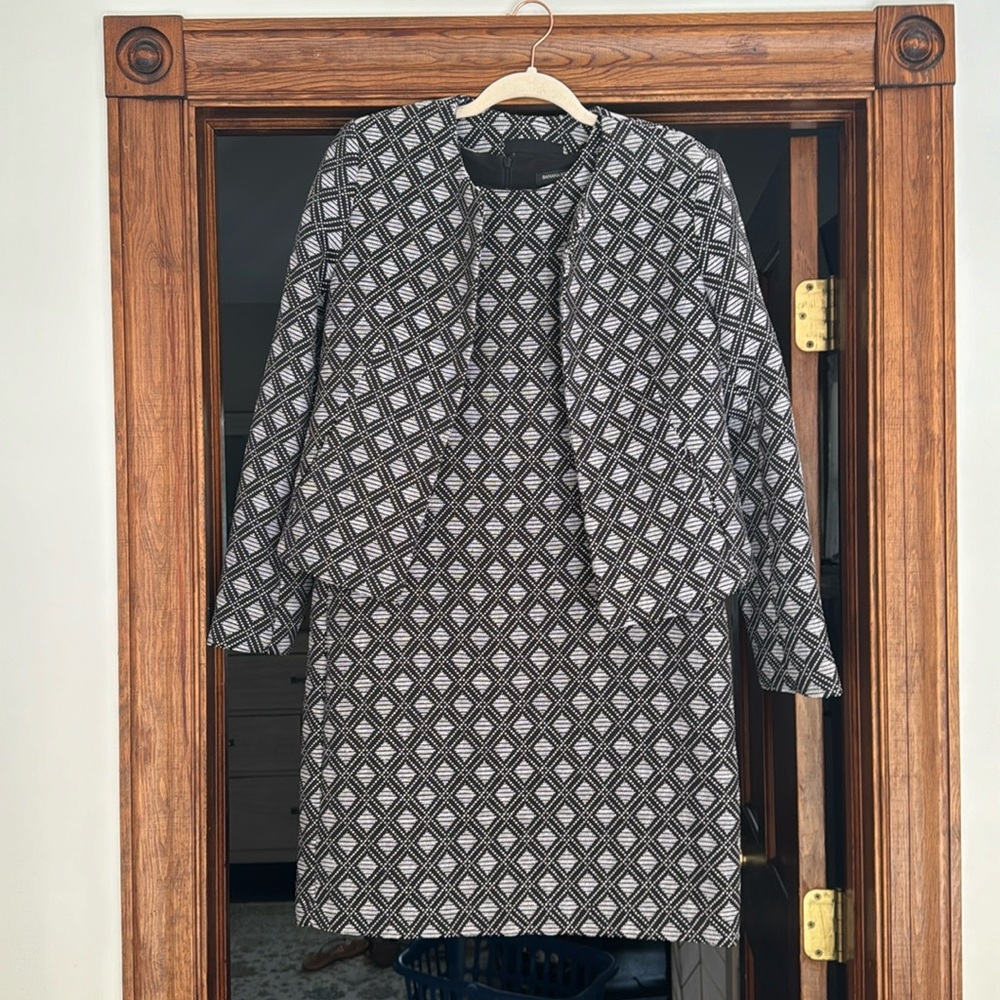Banana Republic dress and jacket